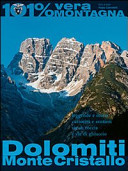 Copertina  Monte Cristallo : leggende e storia, curiosità e sentieri, vie di roccia e vie di ghiaccio