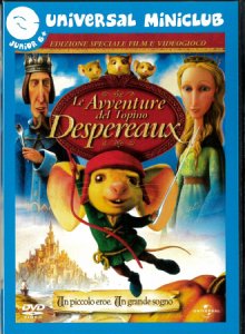 Copertina  Le avventure  del  topino   Despereaux