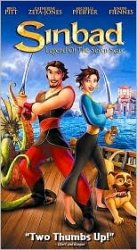 Copertina  Sinbad : la  Leggenda  dei  Sette   Mari