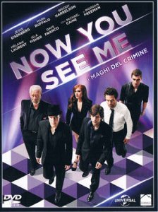 Copertina  Now you see me : i maghi del crimine [DVD]