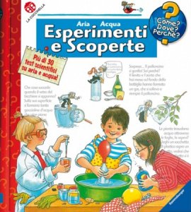 Copertina  Aria acqua, esperimenti e scoperte