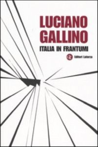Copertina  Italia in frantumi