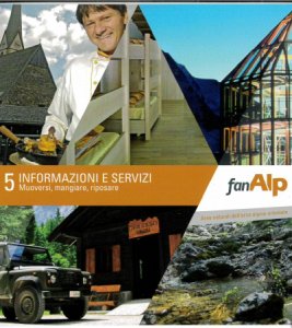 Copertina  5 : Informazioni e servizi : muoversi, mangiare, riposare