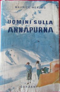 Copertina  Uomini sulla Annapurna