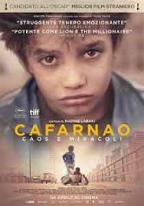 Copertina  Cafarnao : caos e miracoli