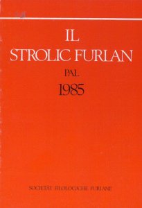 Copertina  Il strolic furlan pal 1985