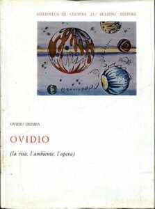 Copertina  Ovidio : la vita, l'ambiente, l'opera