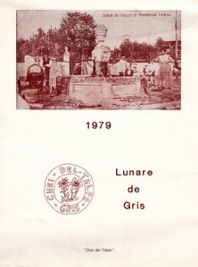 Copertina  Lunare de Gris 1979