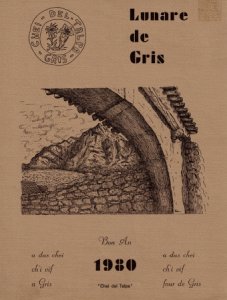 Copertina  Lunare de Gris 1980