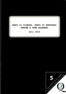 Copertina  Genti di pianura, genti di montagna : perché e come allearsi? : atti 2015