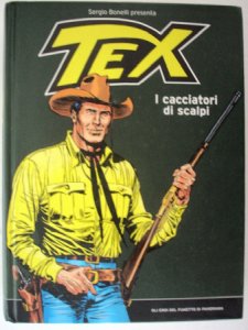 Copertina  Tex : I cacciatori di scalpi