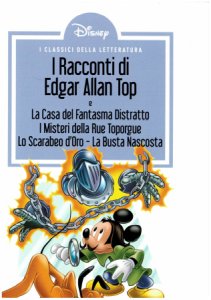 Copertina  I racconti di Edgar Allan Top. La casa del fantasma distratto. I misteri della rue Toporgue. Lo scarabeo d'oro. La busta nascosta