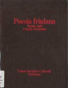 Copertina  Poesia friulana