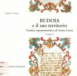 Copertina  Budoia e il suo territorio : l'antica toponomastica di Santa Lucia : volume I