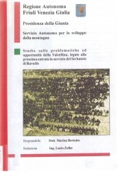 Copertina  Studio sulle problematiche ed opportunità della Valcellina, legate alla prossima entrata in servizio del Serbatoio di Ravedis