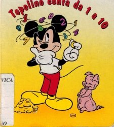 Copertina  Topolino conta da 1 a 10