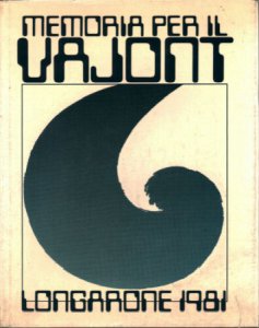 Copertina  Memoria per il Vajont