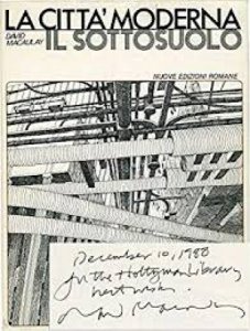 Copertina  La città moderna : il sottosuolo