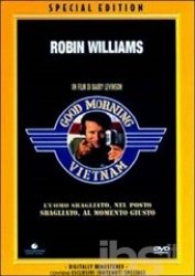 Copertina  Good morning Vietnam [DVD] : l'uomo sbagliato, nel posto sbagliato, al momento giusto